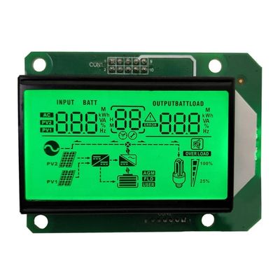 Un buon prezzo. Display a 7 segmenti HTN monocromatico con angolo di visione a ore 6 Schermi LCD inverter di dimensioni personalizzate da LCD in linea
